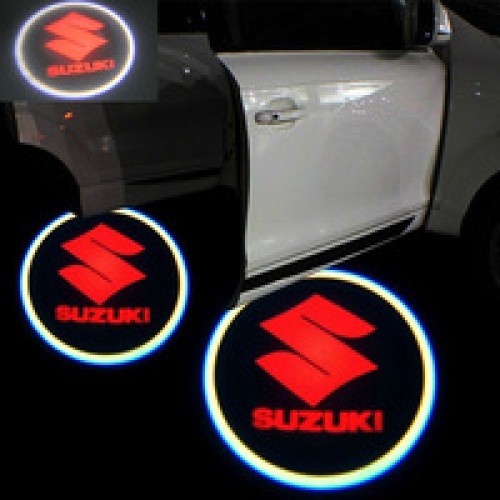 Kit Luci Logo SUZUKI Proiettore sottoporta Led Cree Cortesia 5W Kit Luci Logo SUZUKI Proiettore sottoporta Led Cree Cortesia 5W
